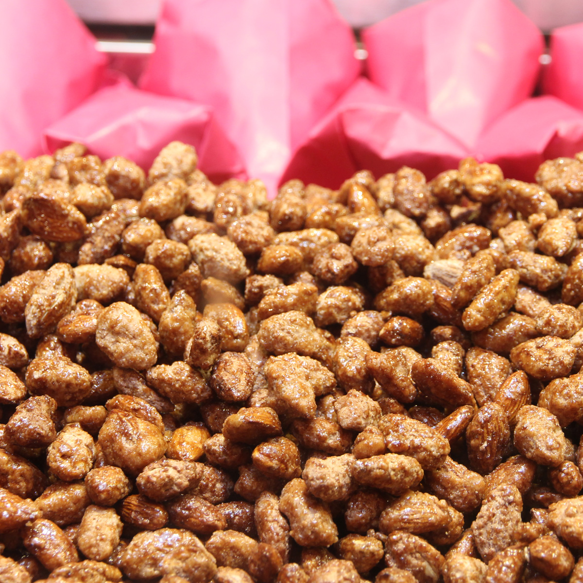 Schaustellerbetrieb Erni & Renate Fichna, Dortmund - S&uuml;&szlig;warenstand Zuckers&uueml;&szlig; - Gebrannte Mandeln und N&uuml;sse - Gastronomie, Kirmes, Volksfest, Cranger Kirmes